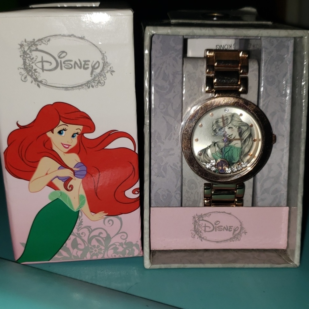 Ariel the Mermaid watch with gems
